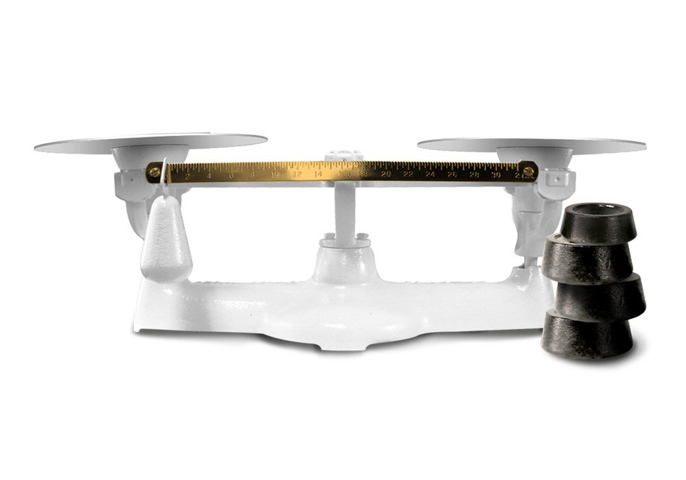 Amazon.com: Penn Bakers Balance Beam Scale, Plate Diameter 9